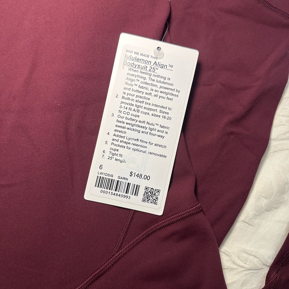 Lululemon Align Bodysuit 25” View 2